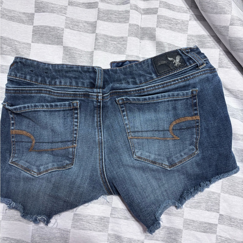 Denim Blue American Eagle Shorts